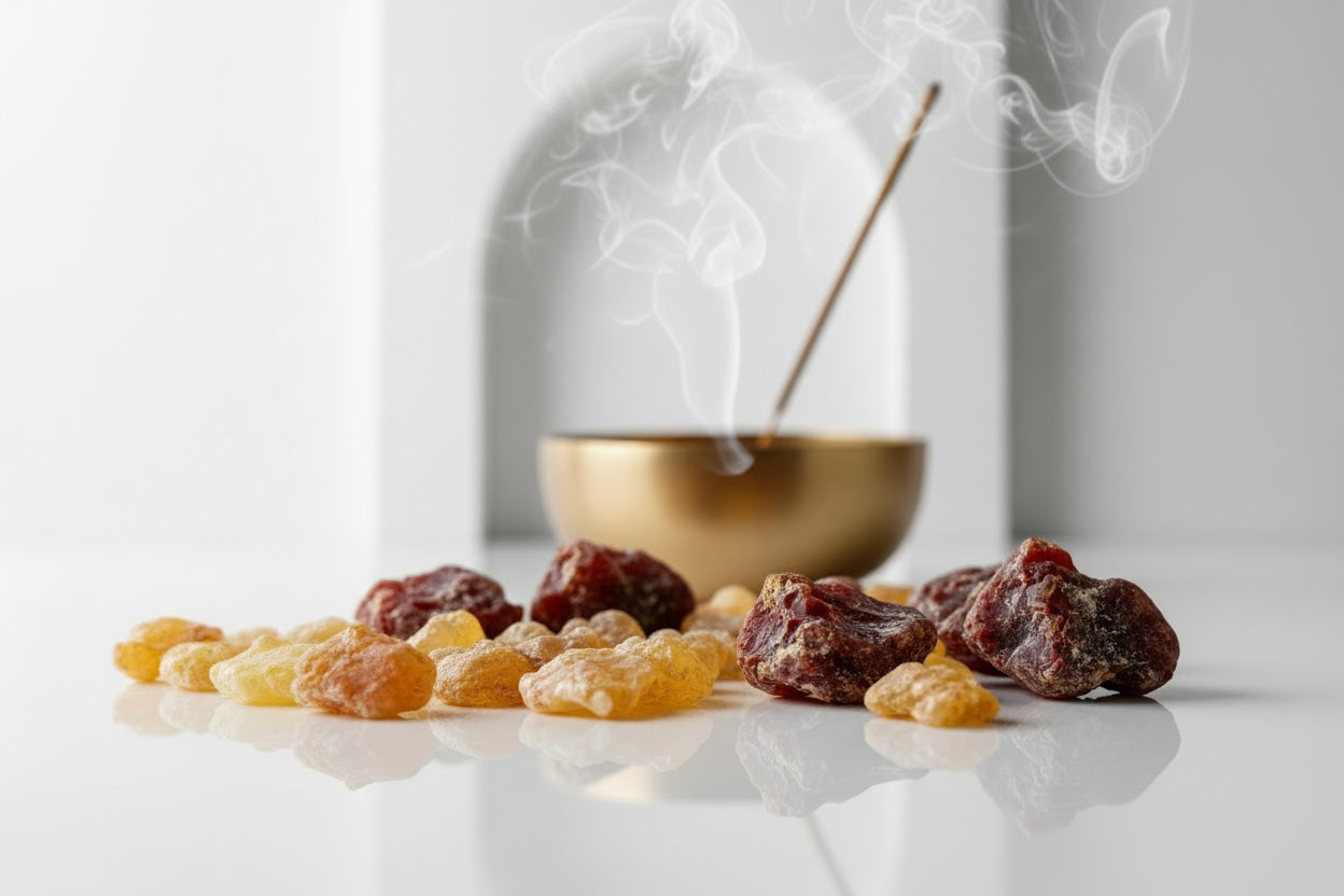 Frankincense & Myrrh Luxury Scented Candle - Triple Wick
